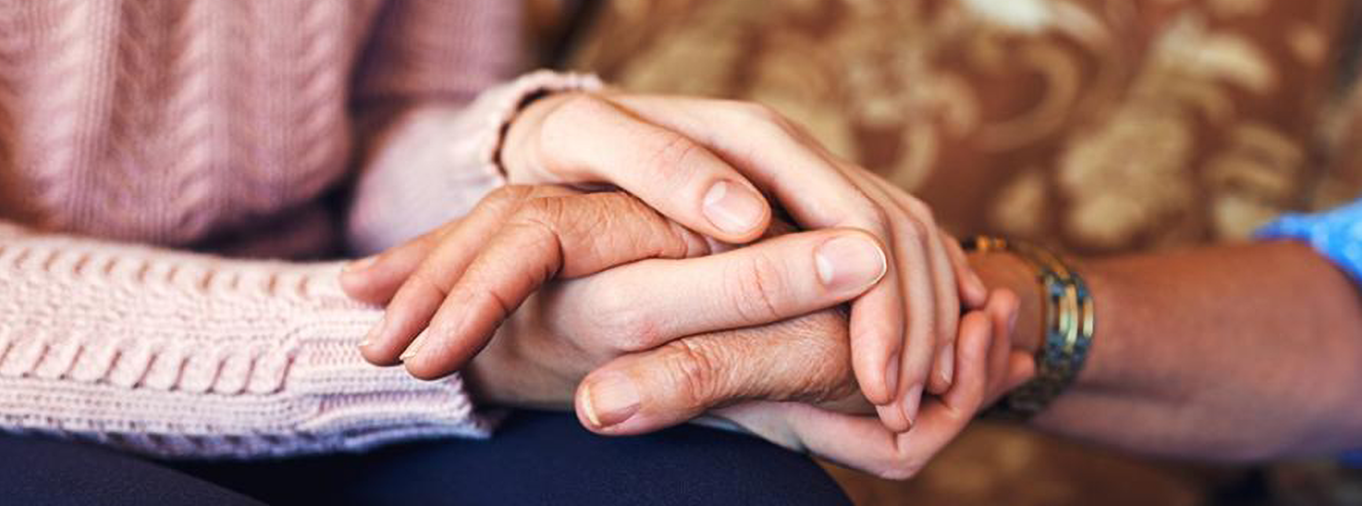 holding each other's hands